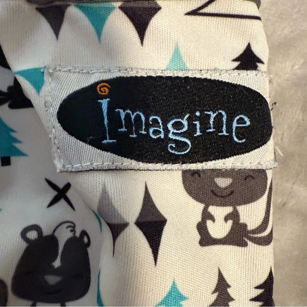 Imagine One-Size Diaper Cover 8-35+ Lbs Lil Stinker‎ Skunk Print
